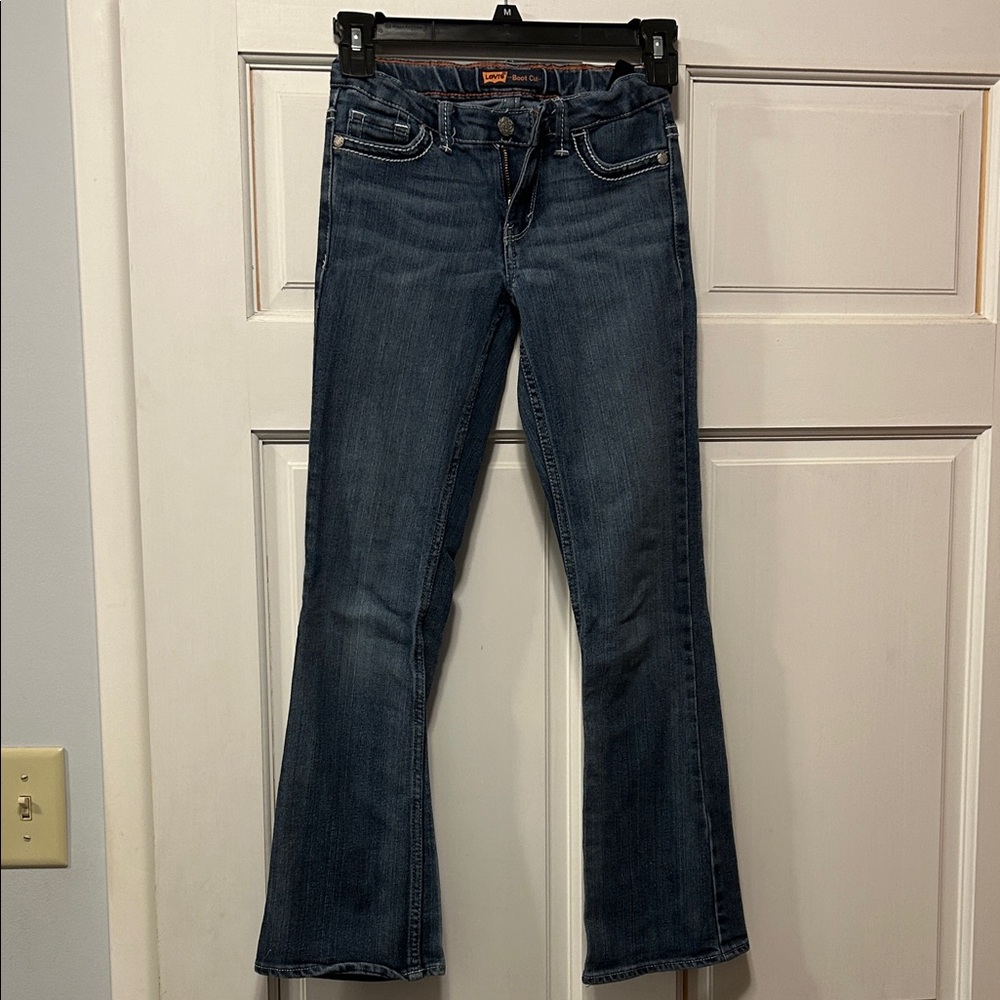 Levi's Girls 10 Slim Boot Cut Jeans
